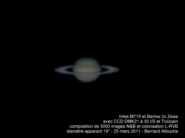 opposition saturne 2009